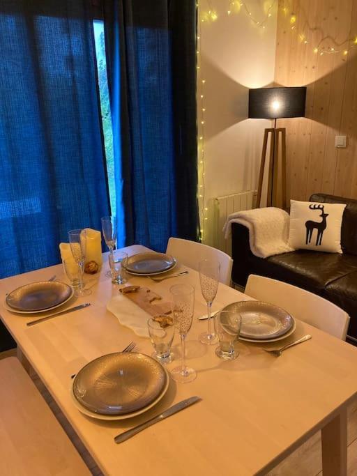 La Marmotte: Vue Mont Blanc, Terrasse, Parking Apartment Combloux Exterior photo